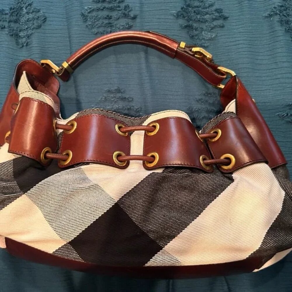 Vintage Burberry shoulder bag. - Picture 4 of 10